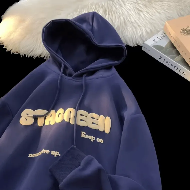 2025 Letter Printed Hoodies – Y2K Vintage Streetwear for Men & Women