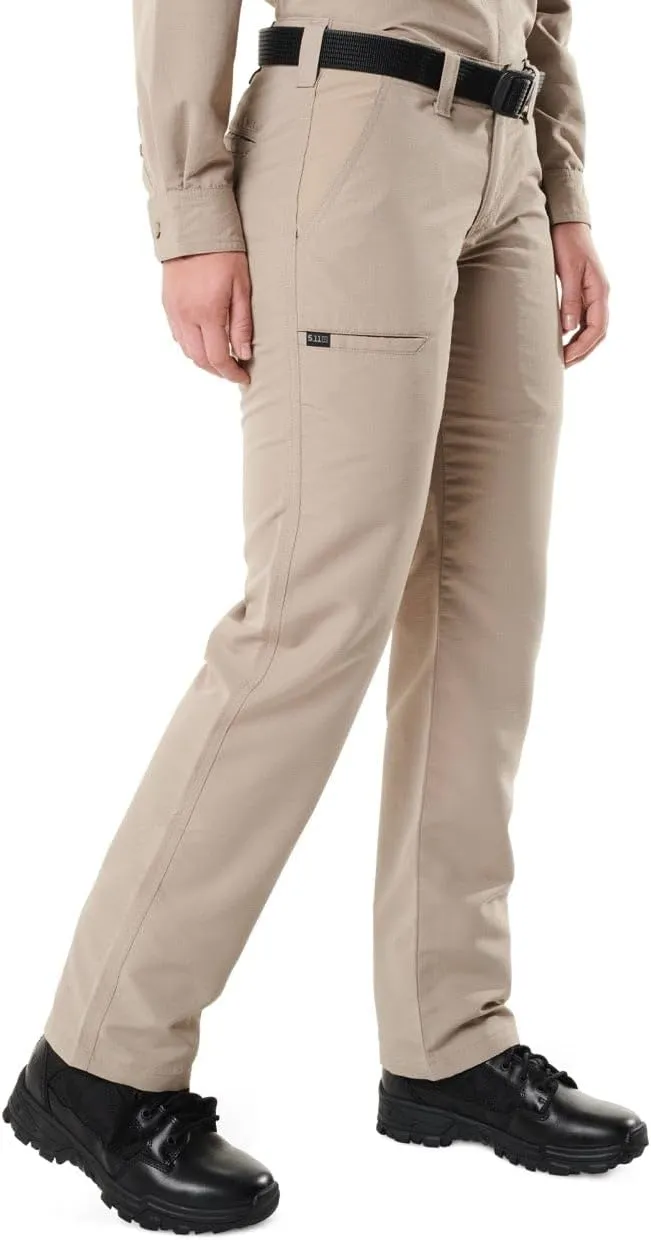 5.11 Tactical Women's Fast-Tac Urban Pants, Straight Fit, 5 Pockets, Style 64420ABR