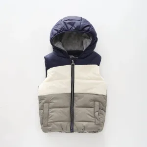 Adventure Stripe Puffer Vest