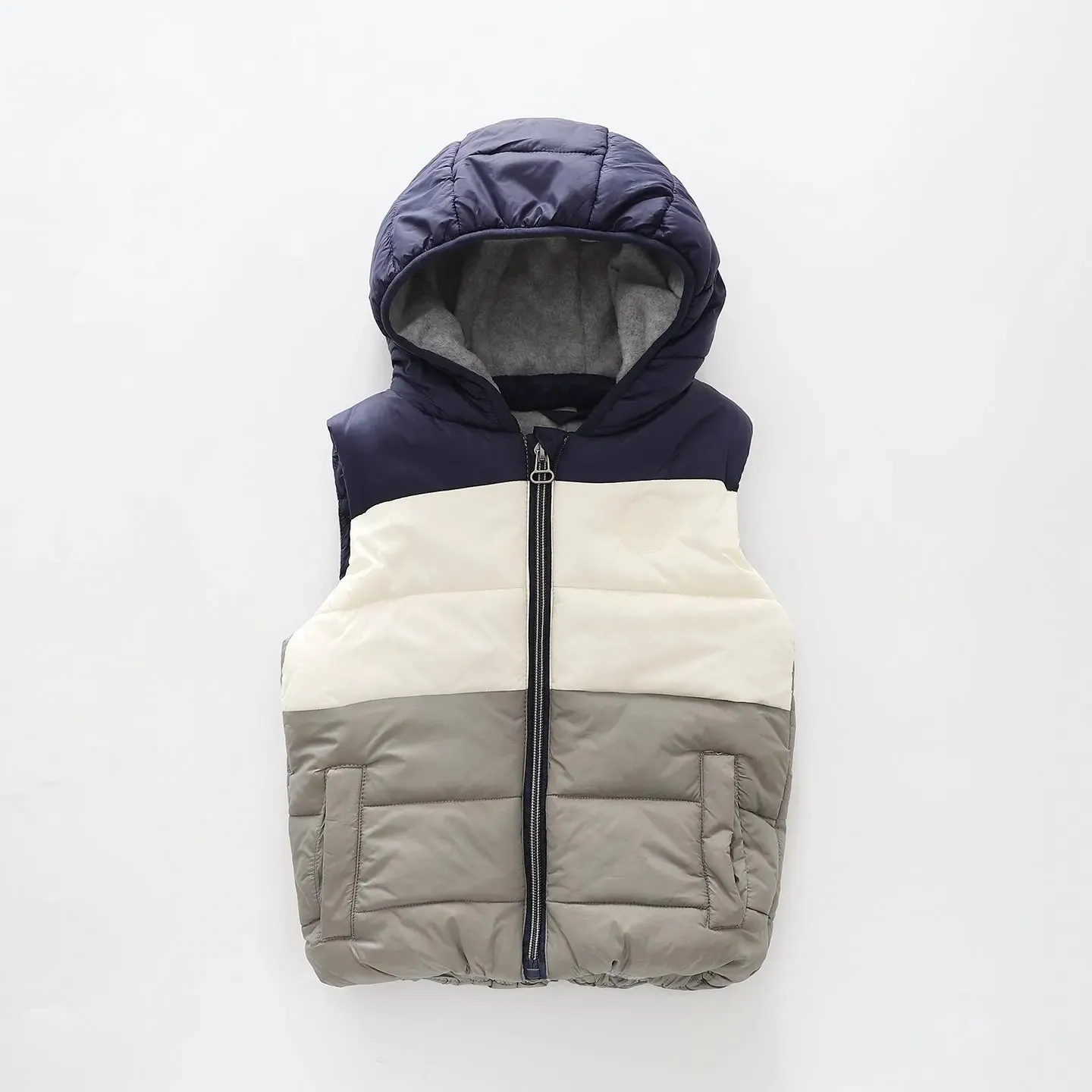 Adventure Stripe Puffer Vest