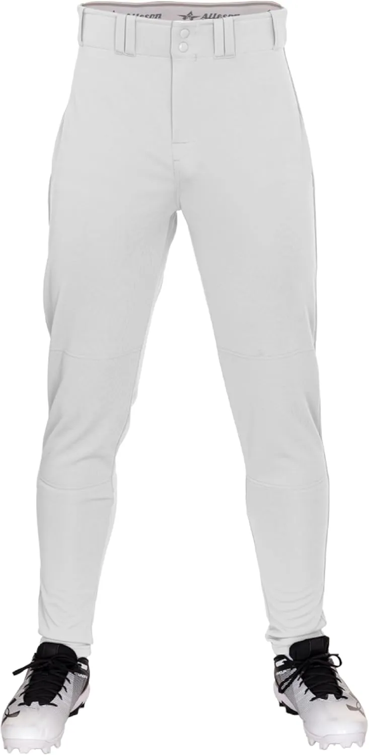 Alleson Athletic Boys' Crush Tapered Baseball Pant  Durable, Flexible Fabric, Moisture-Wicking, and Stylish Fit