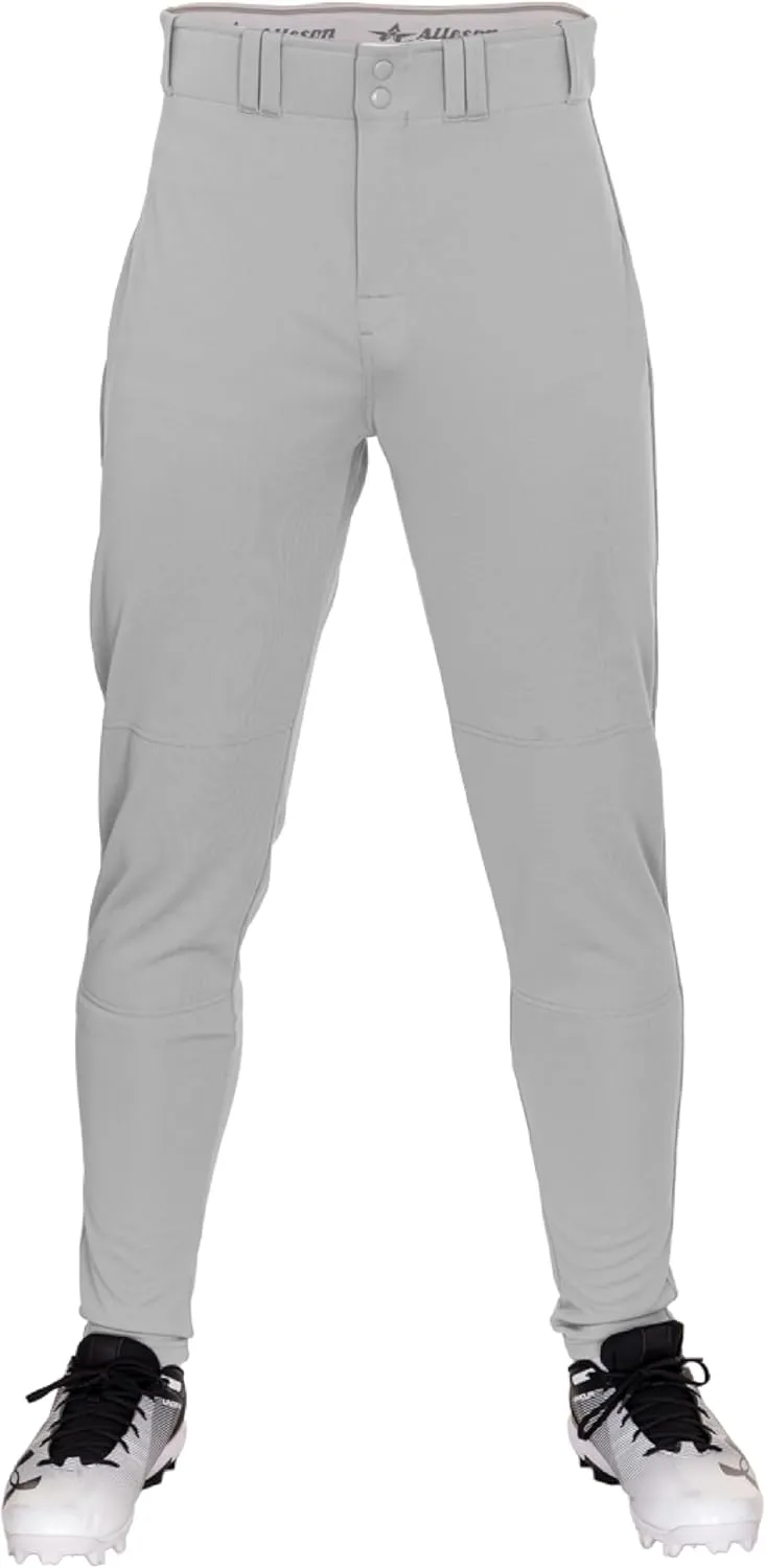 Alleson Athletic Boys' Crush Tapered Baseball Pant  Durable, Flexible Fabric, Moisture-Wicking, and Stylish Fit