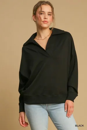AMBER BUTTERY SOFT KNIT TOP