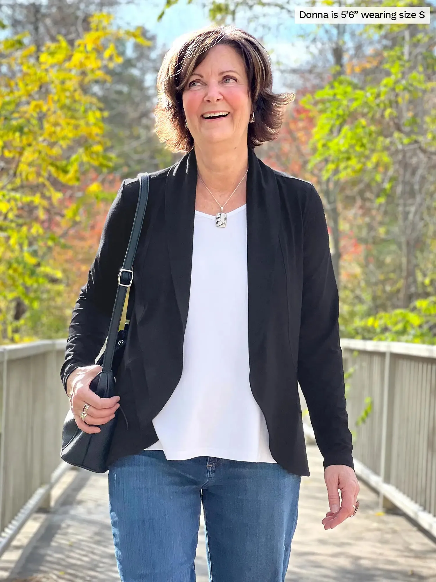 Anne soft stretch blazer