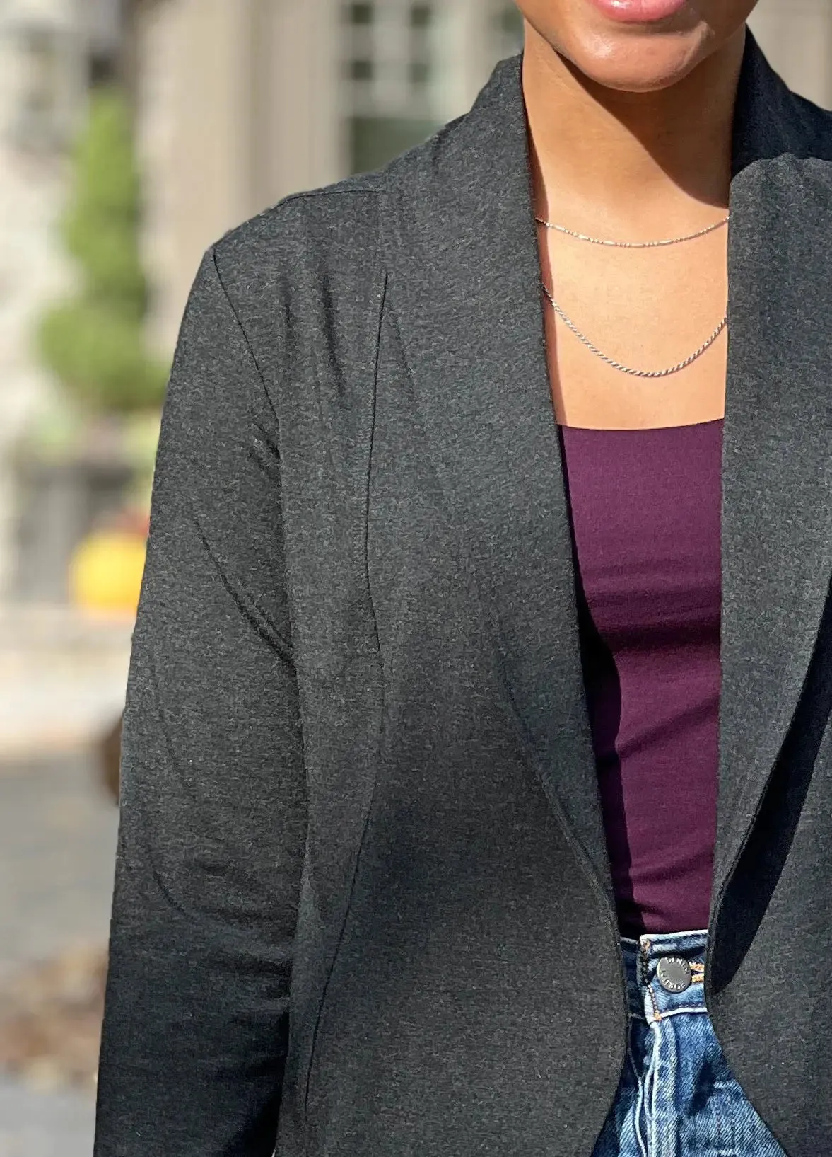 Anne soft stretch blazer