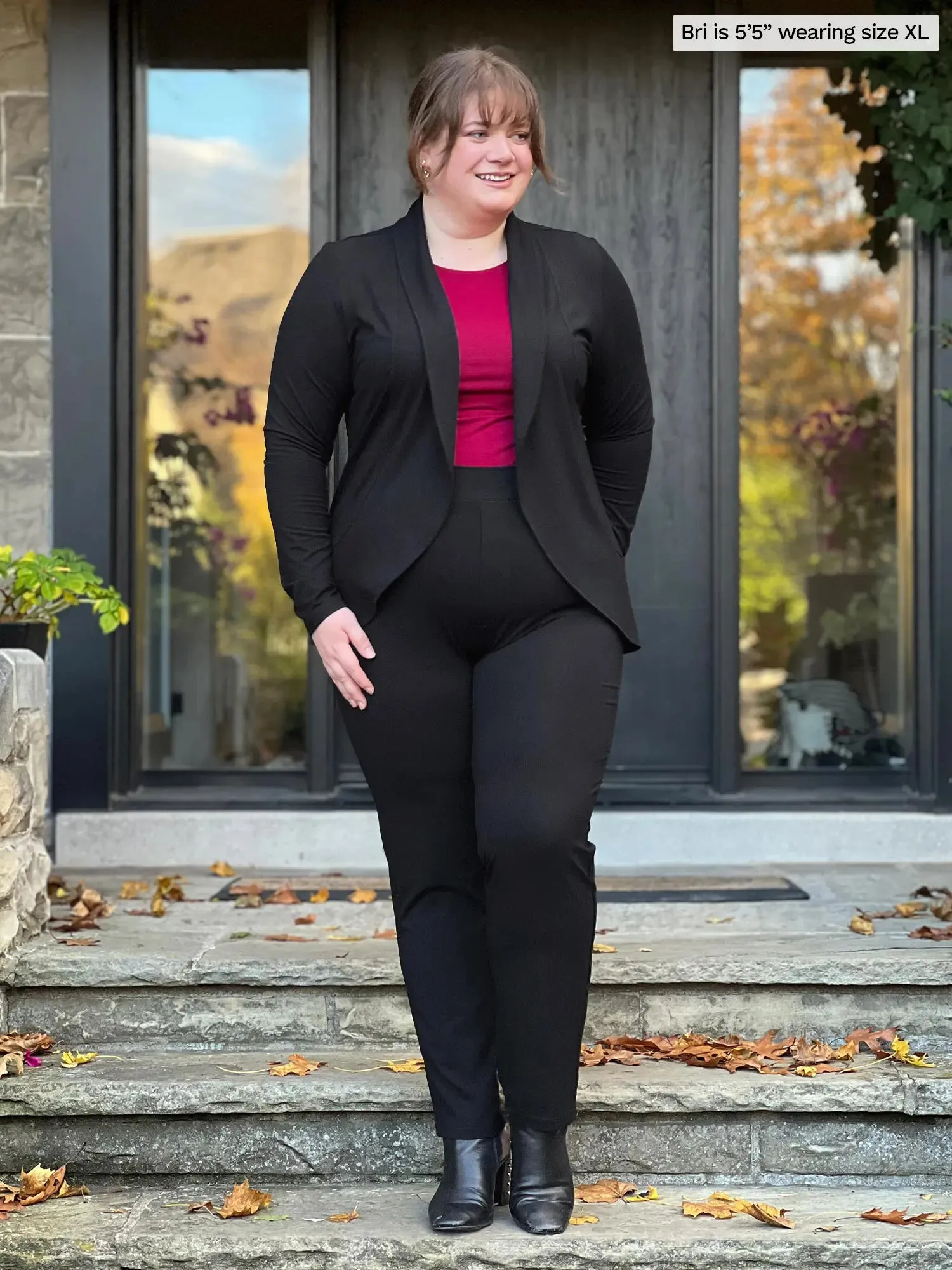 Anne soft stretch blazer