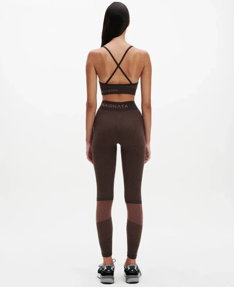 BALLET LEGGING - CHOCOLATE / CLOVE