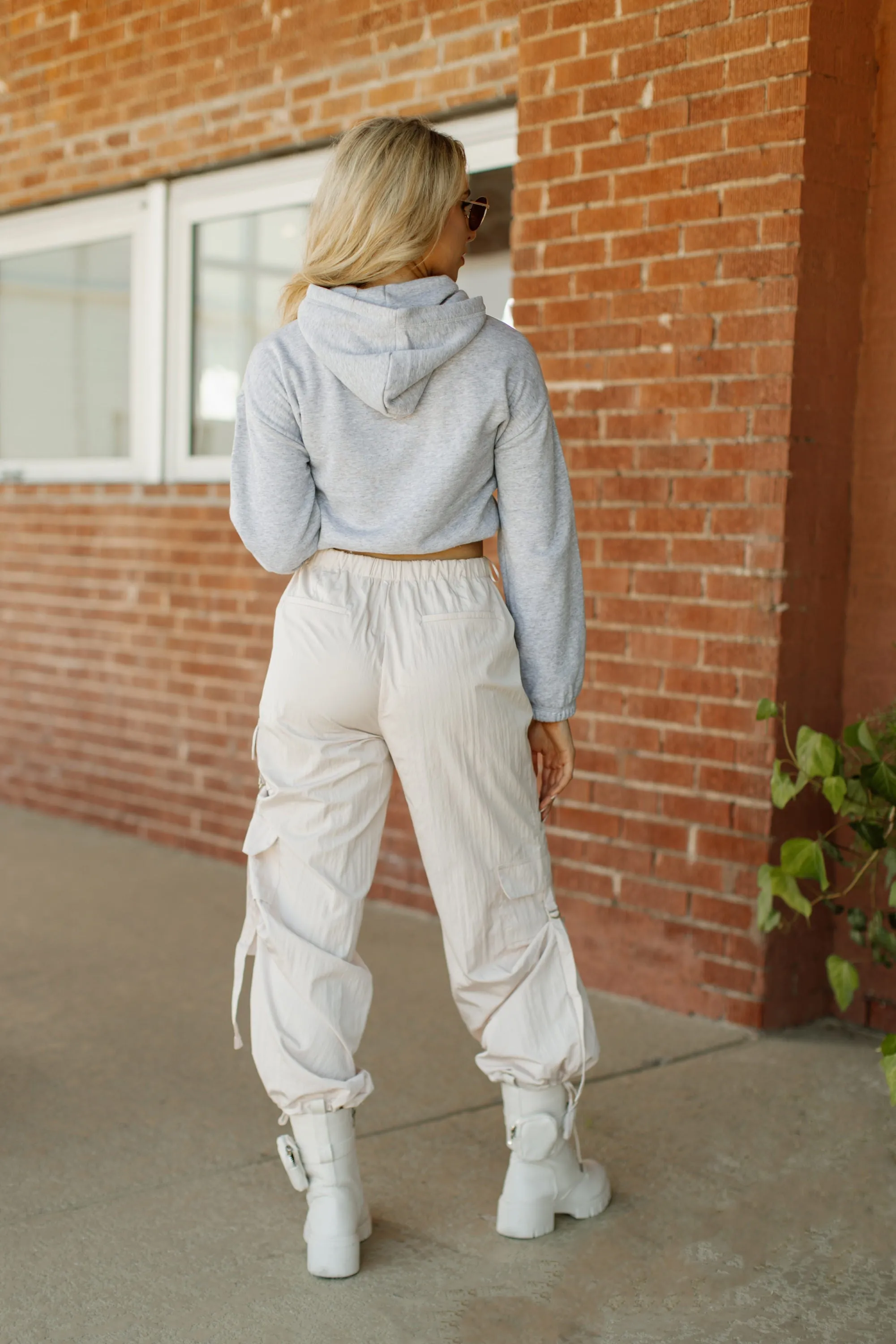 BAYLOR BEARS HEADED TO VICTORY BANDED CROPPED HOODIE BY MADI PREWETT TROUTT