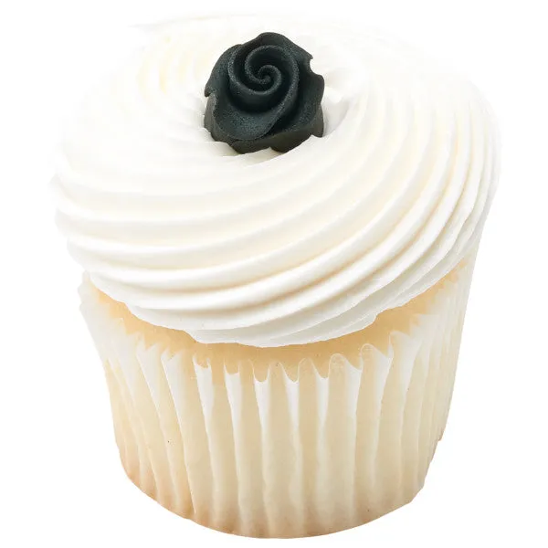 Black Rose Assortment SugarSoft Premium Edible Decorations