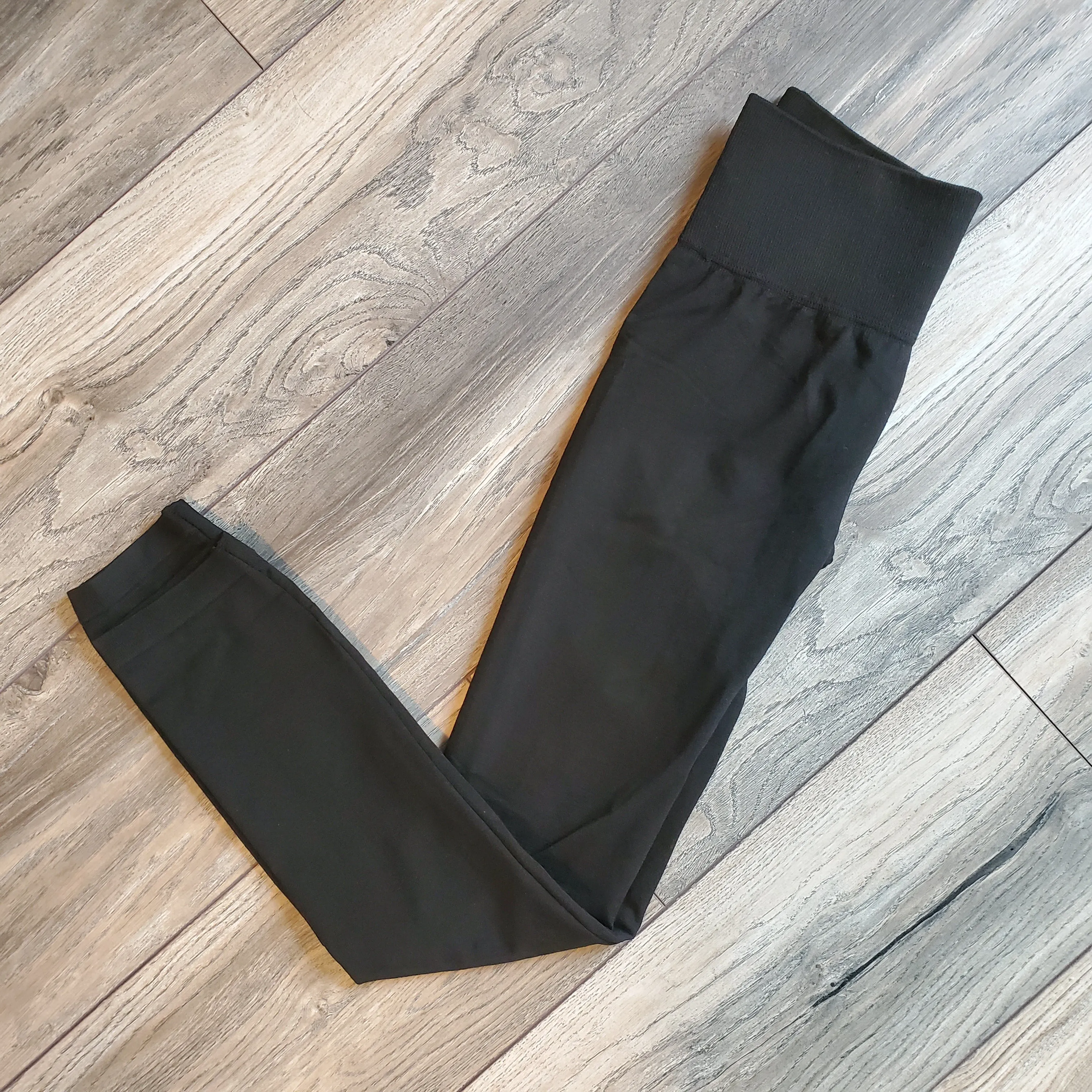 Body Slimming High Waist Black Leggings