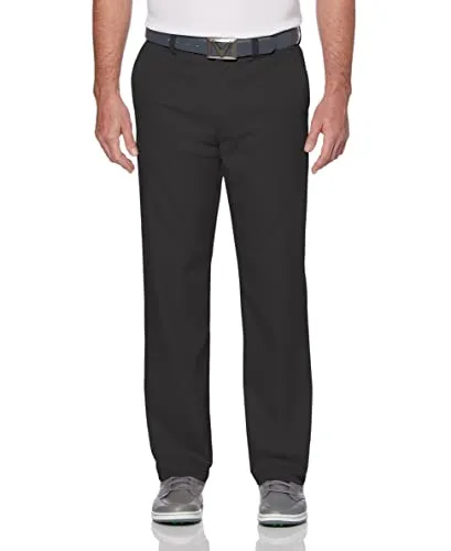 Callaway Men's Pro Spin 3.0 Stretch Golf Pants with Active Waistband (Waist Size 30 - 42 Big & Tall), Caviar, 42W x 34L