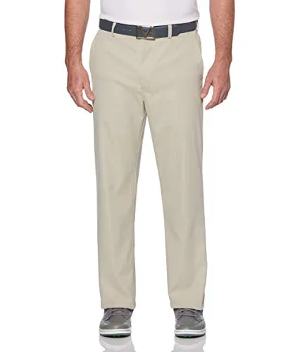 Callaway Men's Pro Spin 3.0 Stretch Golf Pants with Active Waistband (Waist Size 30 - 42 Big & Tall), Plaza Taupe, 44W x 30L Big Tall