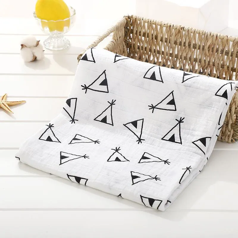 Cartoon Pattern Soft Bath Towel