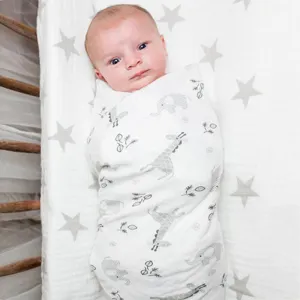Cartoon Pattern Soft Bath Towel