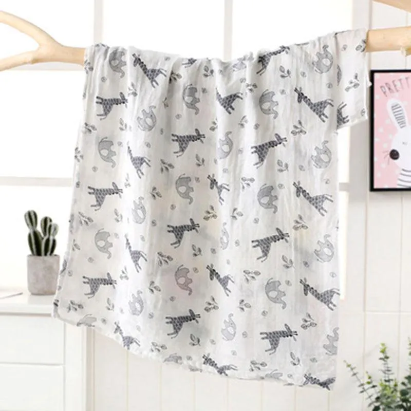 Cartoon Pattern Soft Bath Towel