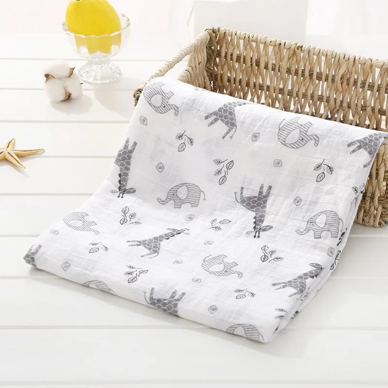 Cartoon Pattern Soft Bath Towel