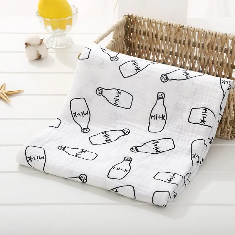 Cartoon Pattern Soft Bath Towel