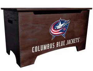 Columbus Blue Jackets Logo Storage Box