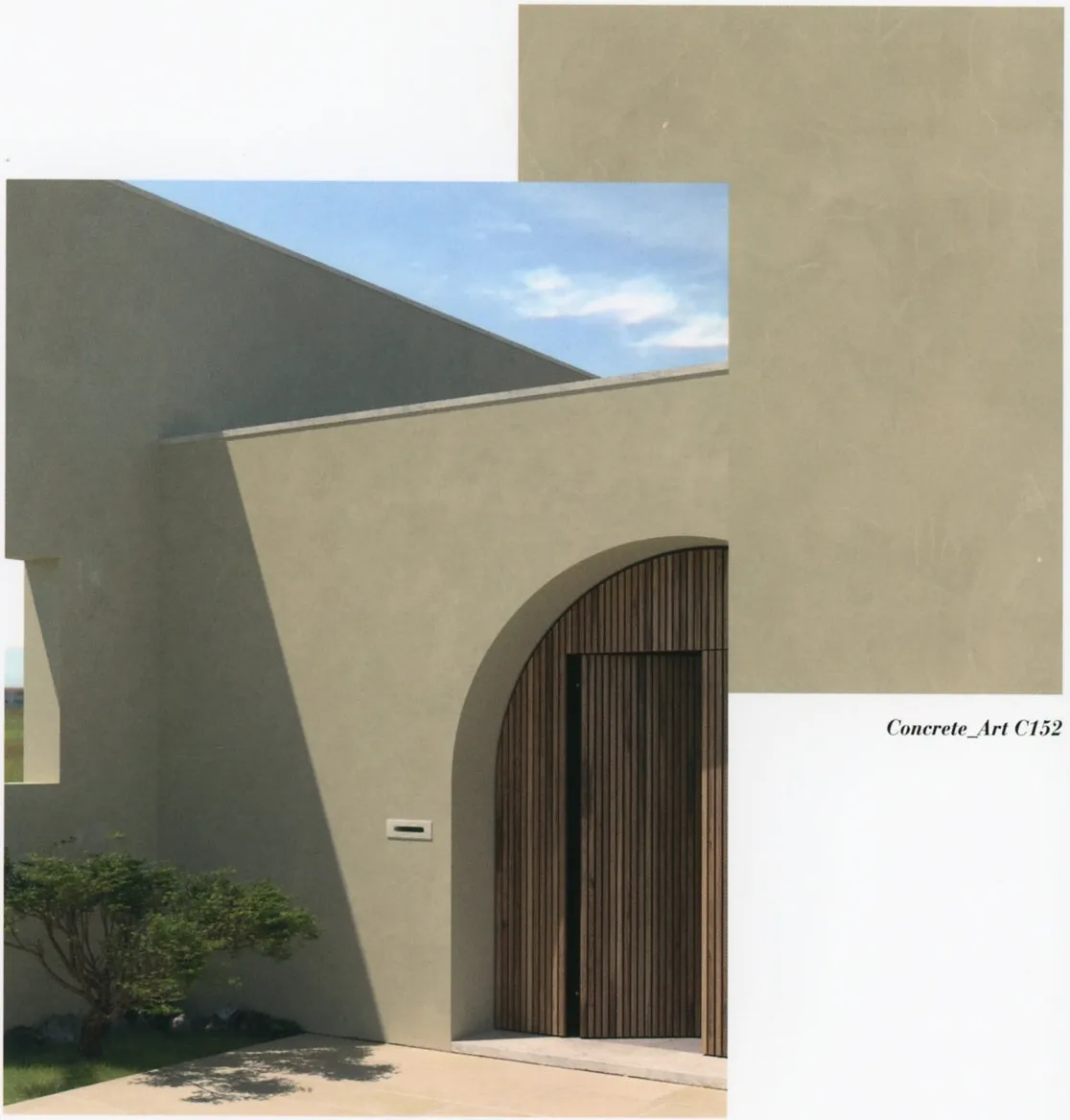 CONCRETE ART - Faux Concrete Decorative Plaster by San Marco