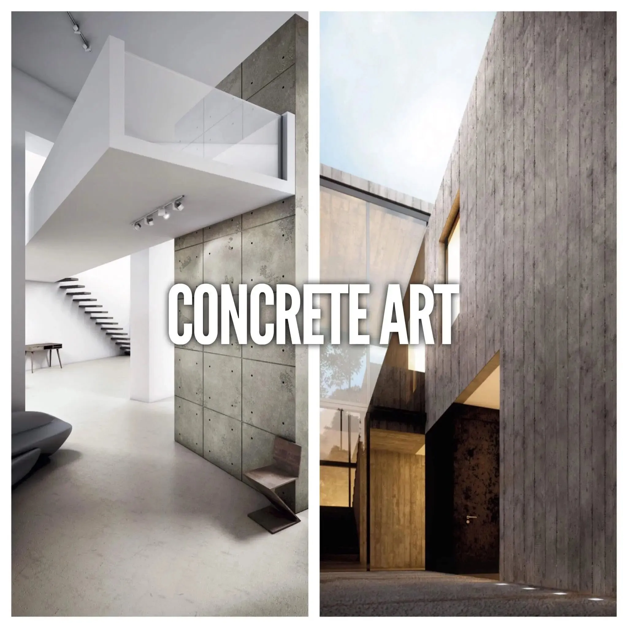 CONCRETE ART - Faux Concrete Decorative Plaster by San Marco