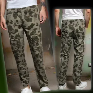 ^CROOKS & CASTLES^ (CAMOUFLAGE) CARGO PANTS FOR MEN