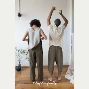 Custom wide unisex pants