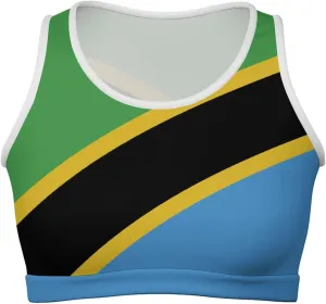 Ecuador Flag Basic Crop Tank Tops Sleeveless Soft Crop Top for Women