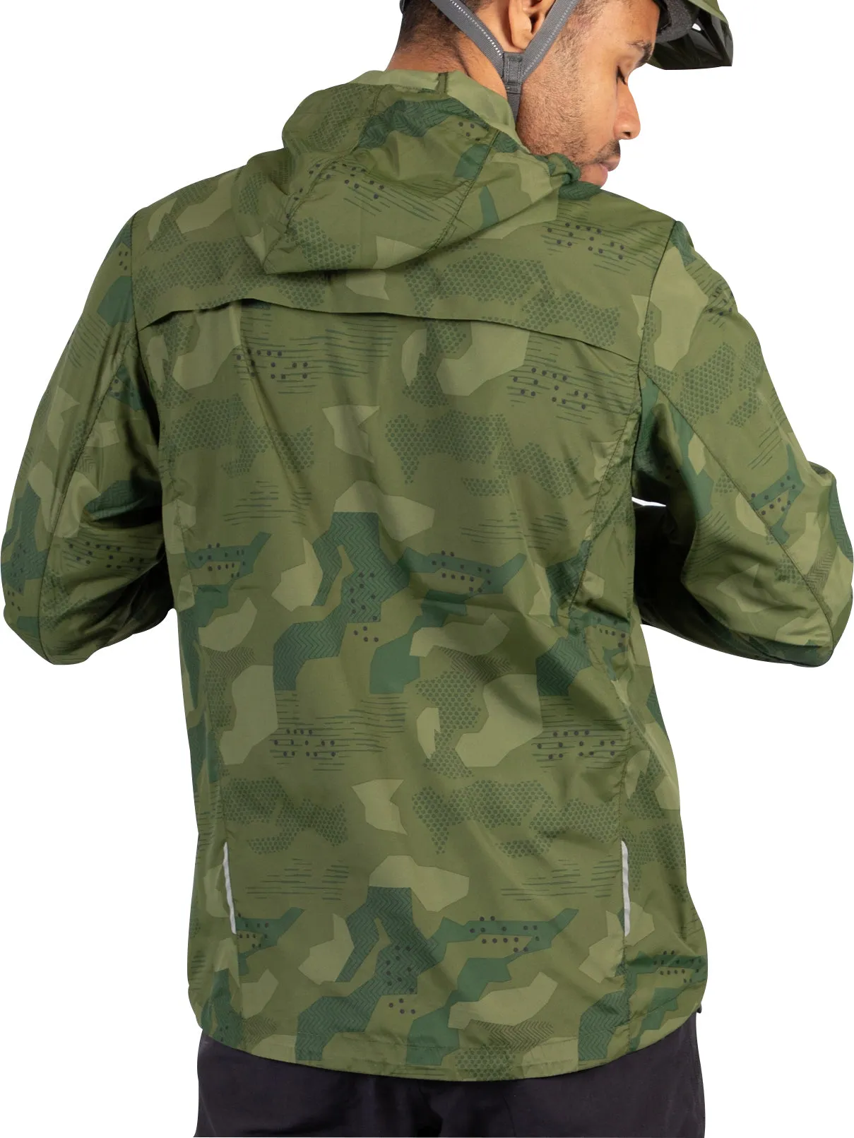 Endura Hummvee Windproof Shell Mens Cycling Jacket - Green
