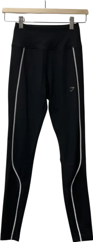 gymshark Black Running Warmth Leggings UK XS