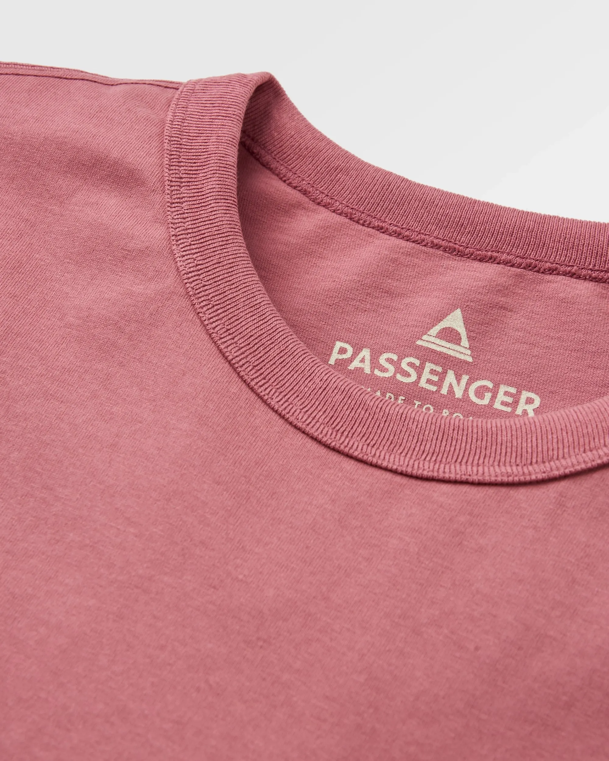 Heritage Recycled Relaxed Fit LS T-Shirt - Mauve Dusk