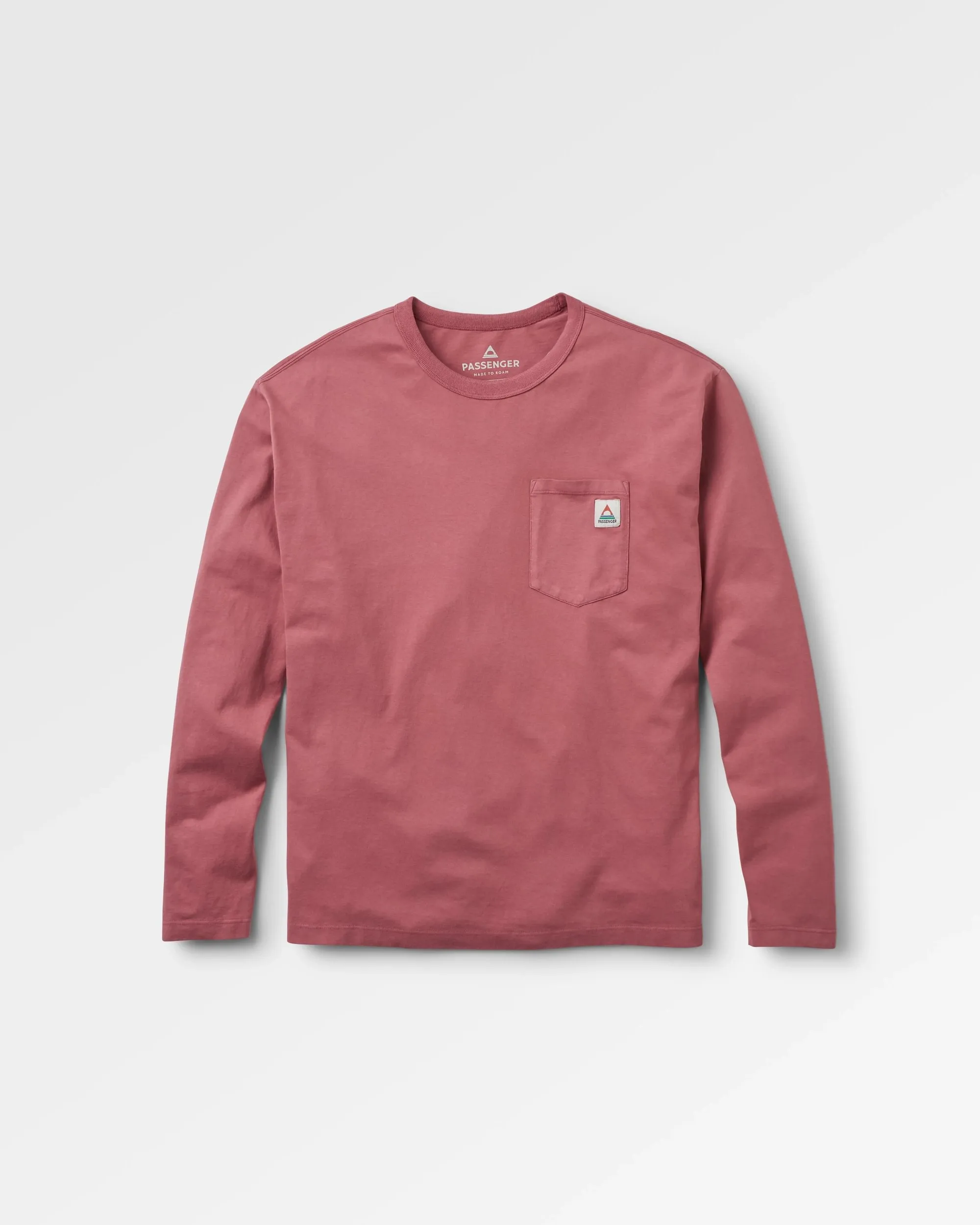 Heritage Recycled Relaxed Fit LS T-Shirt - Mauve Dusk