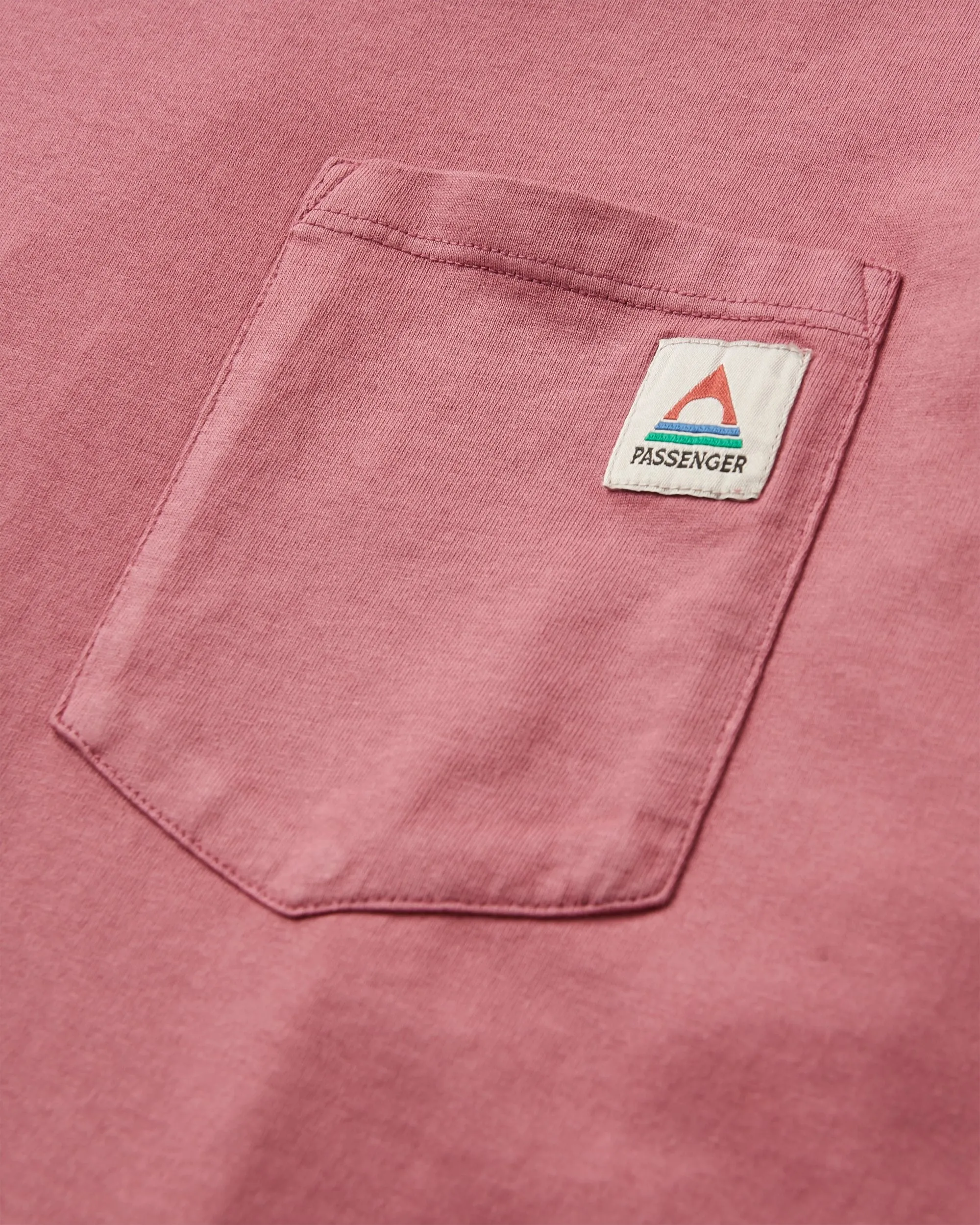 Heritage Recycled Relaxed Fit LS T-Shirt - Mauve Dusk