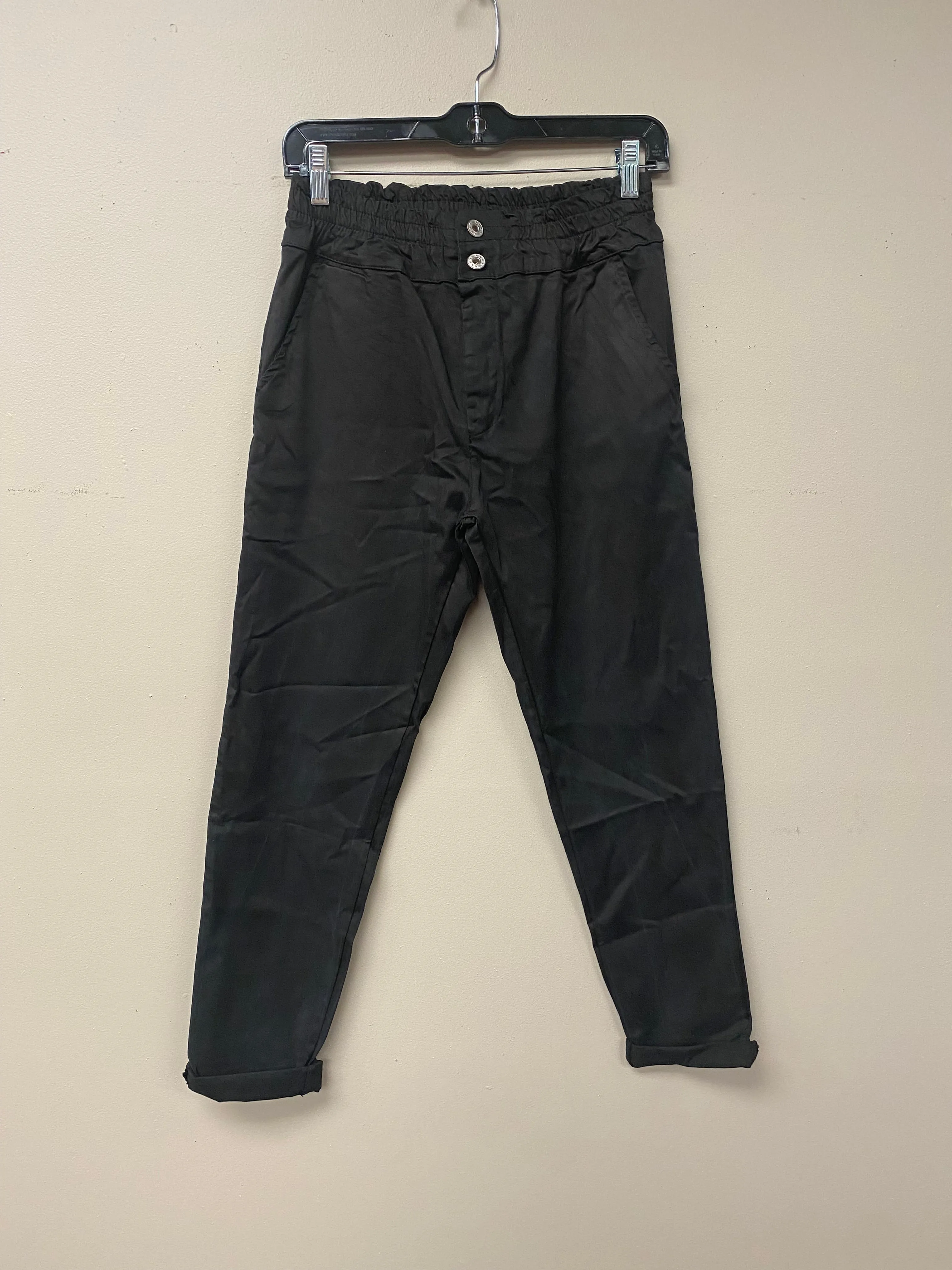 Italian Button Magic jogger Pants