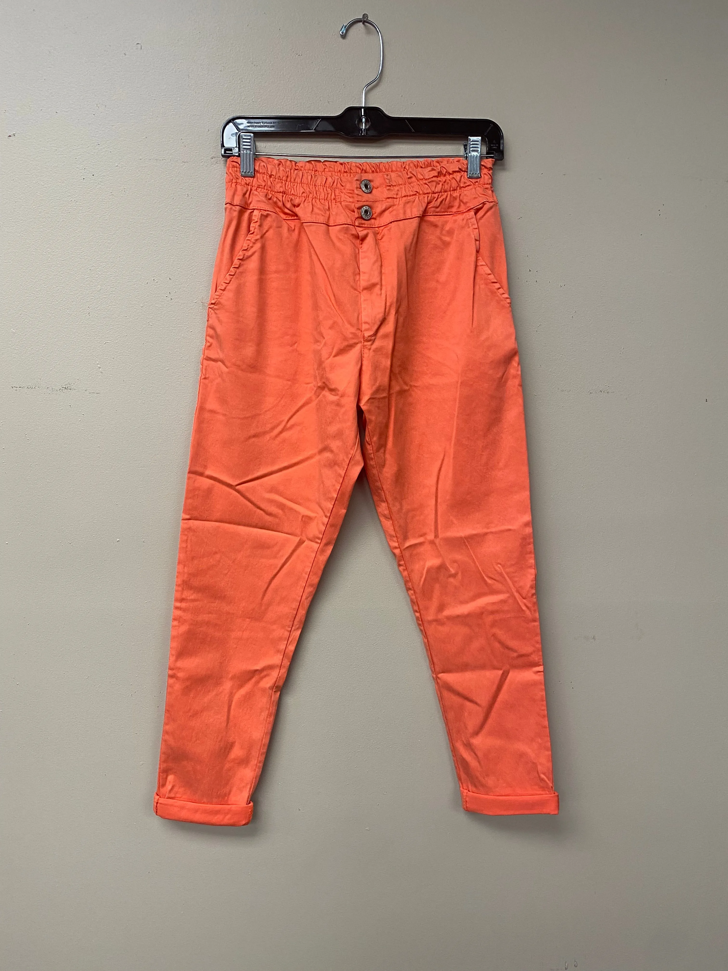 Italian Button Magic jogger Pants