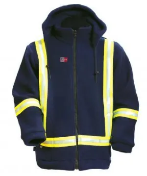 Jacket - Big Bill Flame-Resistant Reflective Fleece Jacket BK460PTF🍁