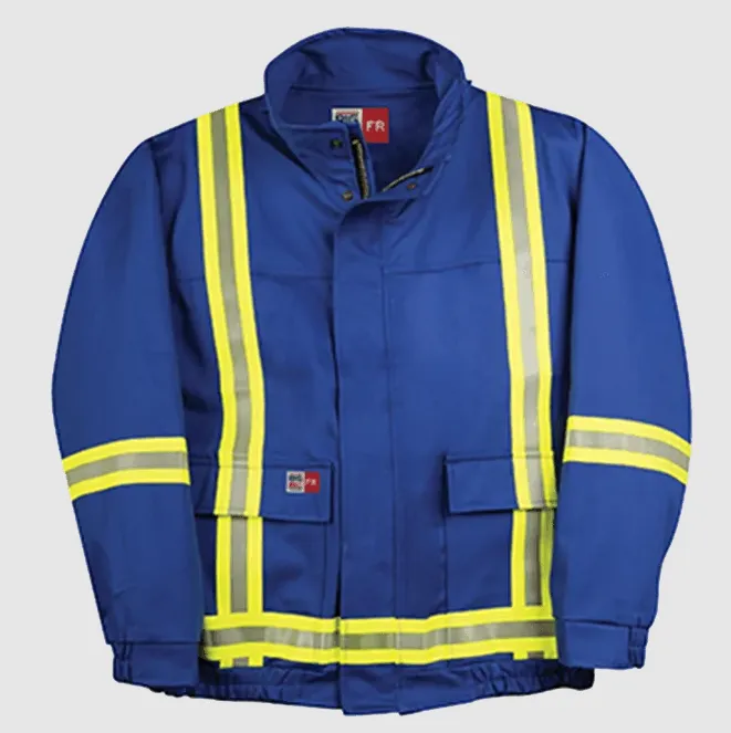 Jacket - Big Bill Westex UltraSoft®  Flame-Resistant Unlined 3-in-1 Reflective Bomber Jacket, L495US9🍁