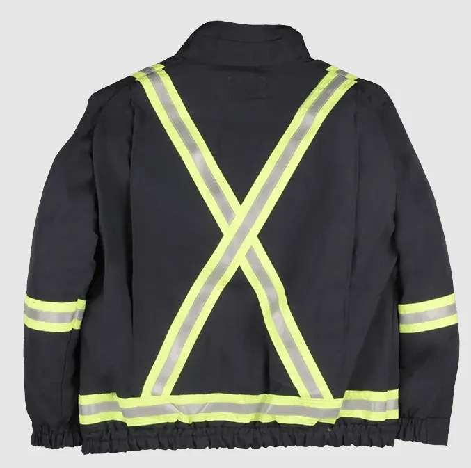 Jacket - Big Bill Westex UltraSoft®  Flame-Resistant Unlined 3-in-1 Reflective Bomber Jacket, L495US9🍁
