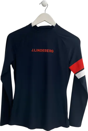 J.Lindenberg Blue Base Layer Top UK M