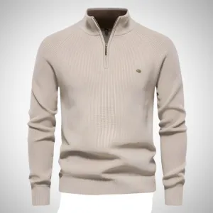 Kevin Stylish Half-Zip Sweater