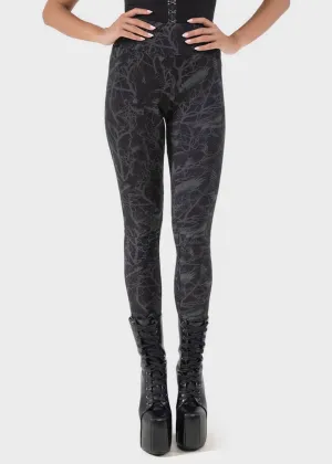 Killstar Raven Mistress Leggings Black