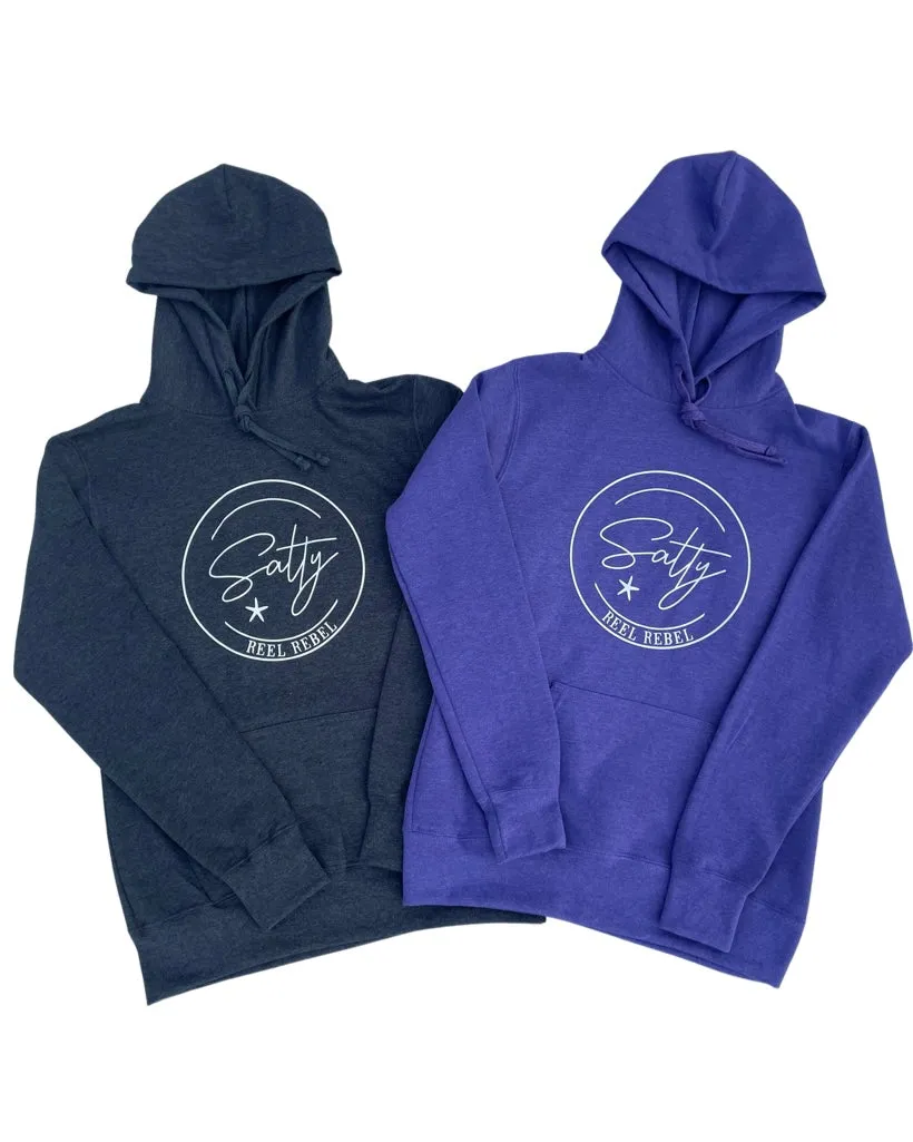 Ladies Salty Fleece Pullover Hooded Sweatshirt