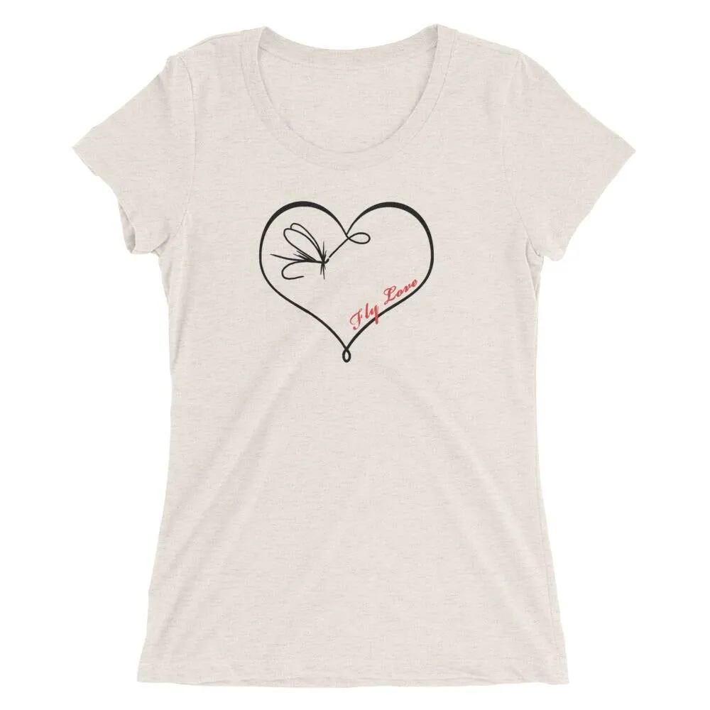 Ladies'"Fly Love" short sleeve t-shirt