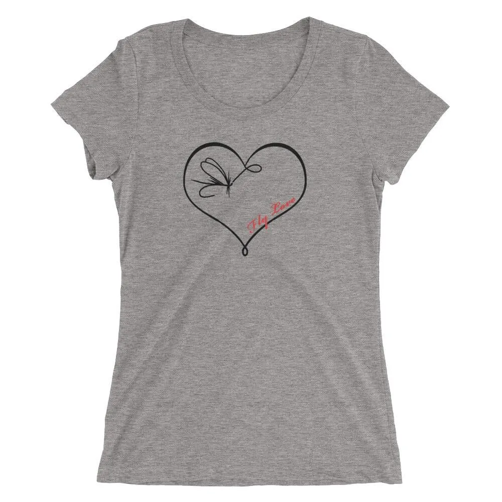 Ladies'"Fly Love" short sleeve t-shirt