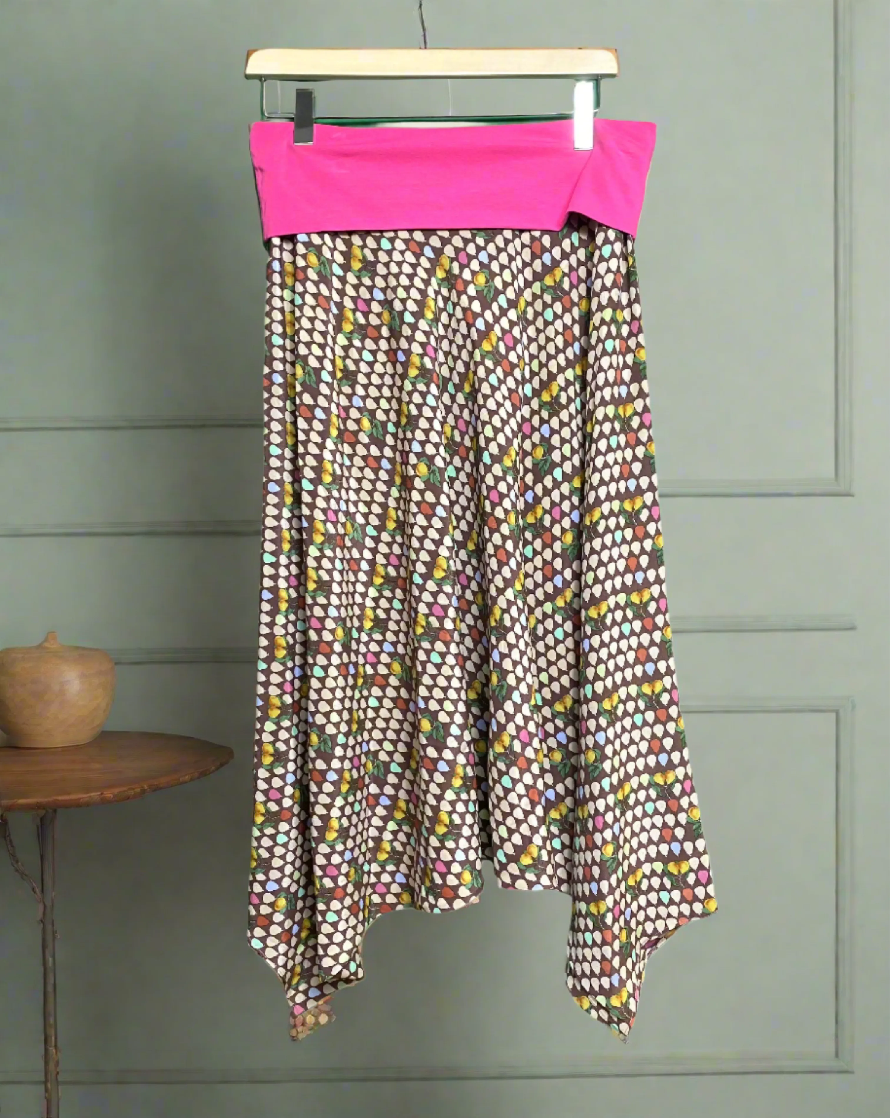 Liberty Print Silk Harem Pants