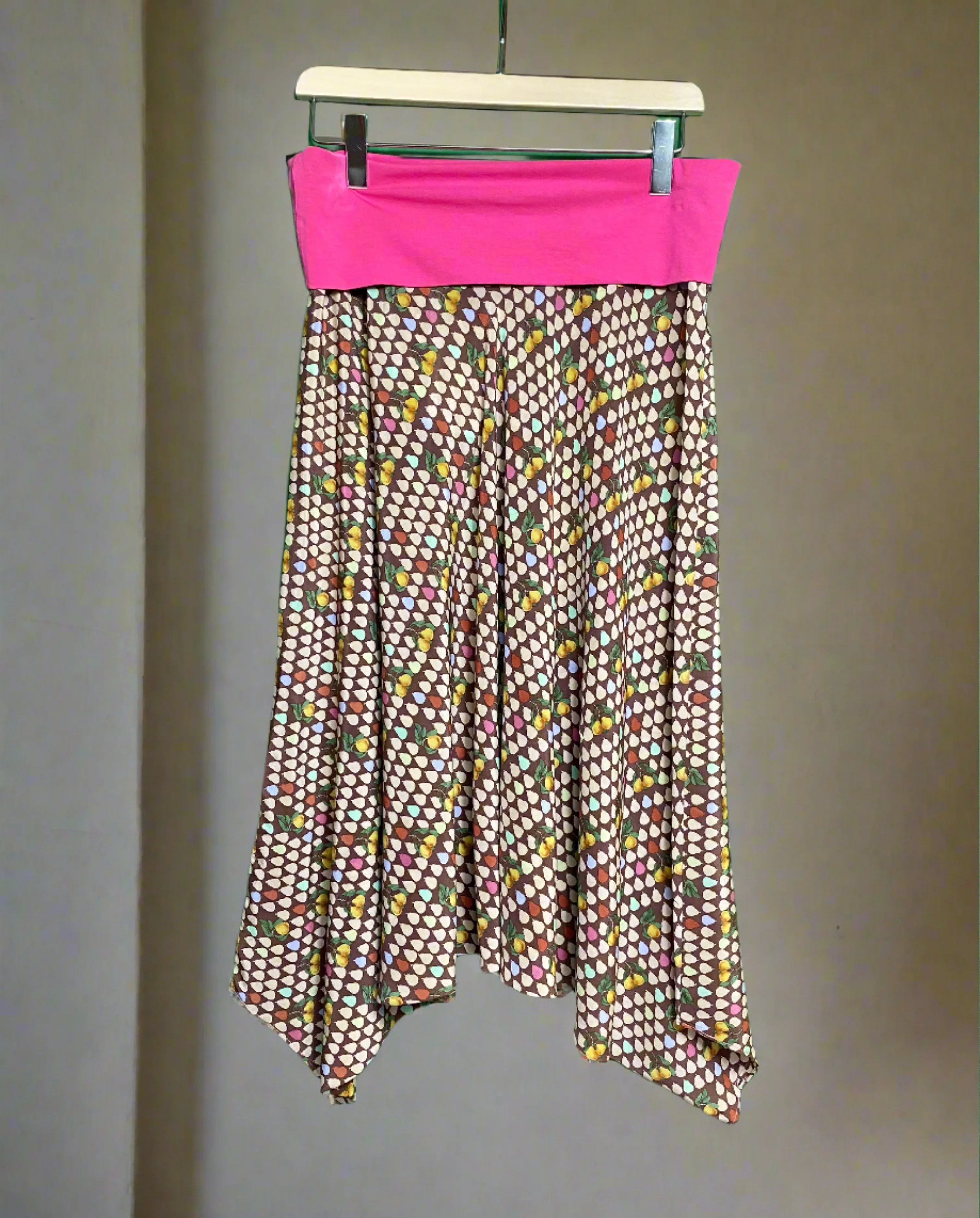 Liberty Print Silk Harem Pants