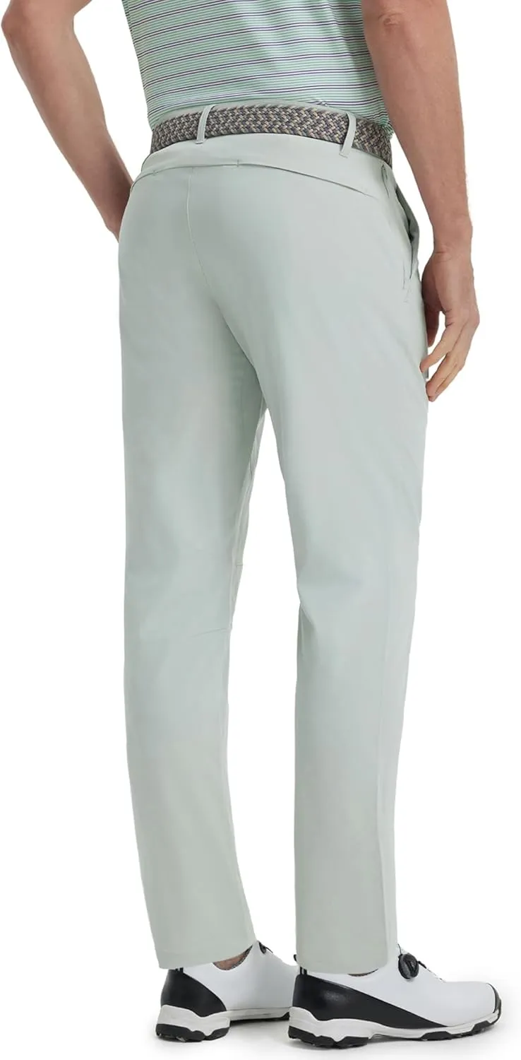 M MAELREG Golf Pants Men Stretch Lightweight 5 Pockets - 30"/32"/34" Water-Resistant Casual Trousers Mens Dress Pants