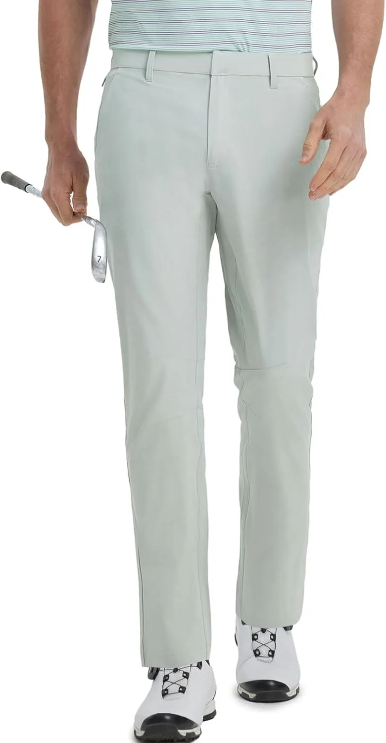 M MAELREG Golf Pants Men Stretch Lightweight 5 Pockets - 30"/32"/34" Water-Resistant Casual Trousers Mens Dress Pants