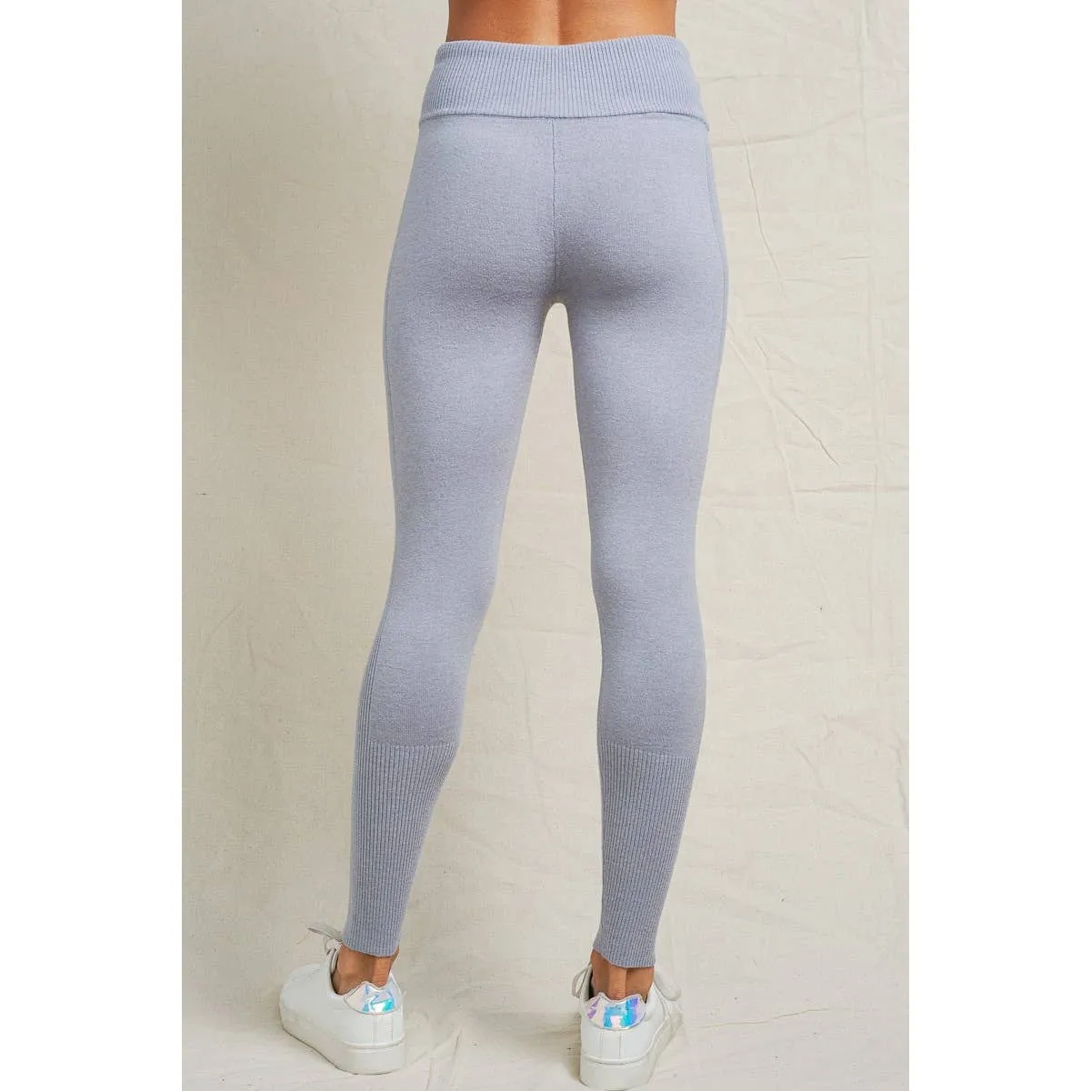 Maronie Stretchy Knit Leggings