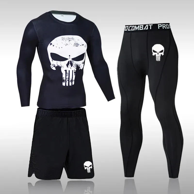 Men's Compression Running Sportswear Set