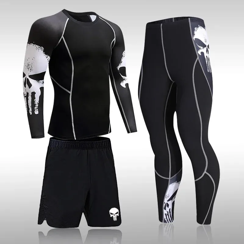 Men's Compression Running Sportswear Set